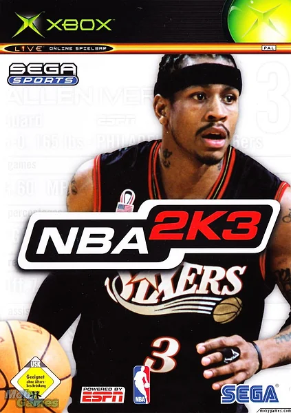 NBA 2K3 Box Art