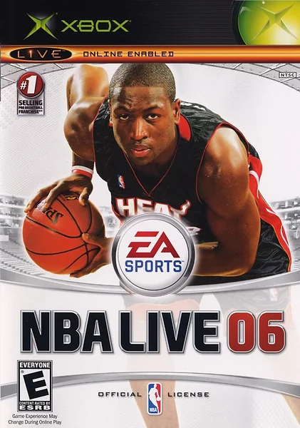 NBA Live 06 box art