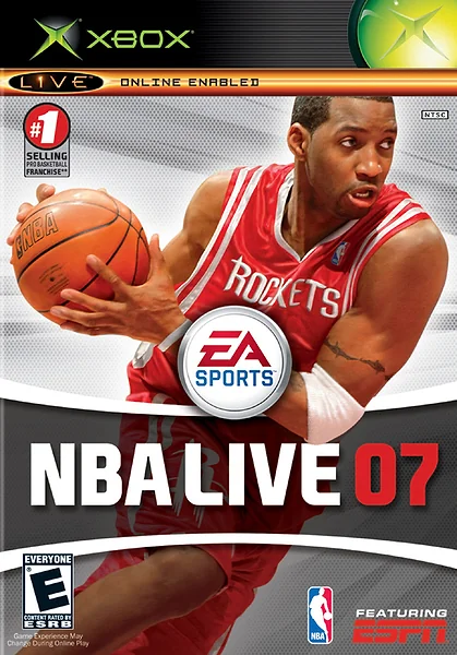 NBA Live 07 box art