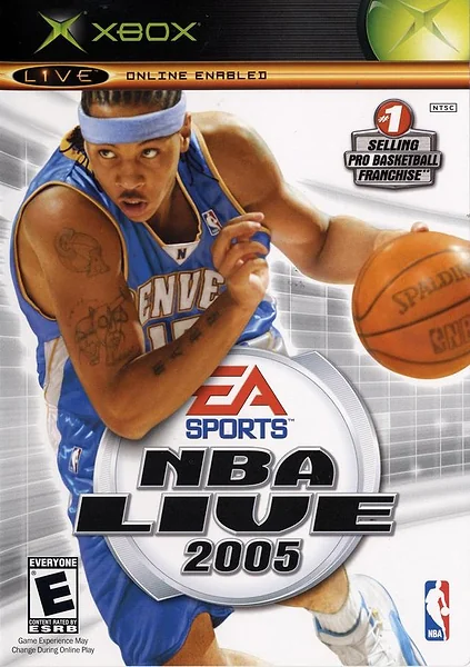 NBA Live 2005 box art