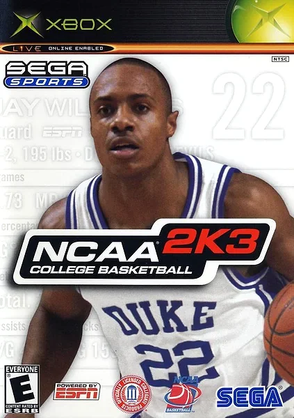 NCAA College Basketball 2K3 Box Art