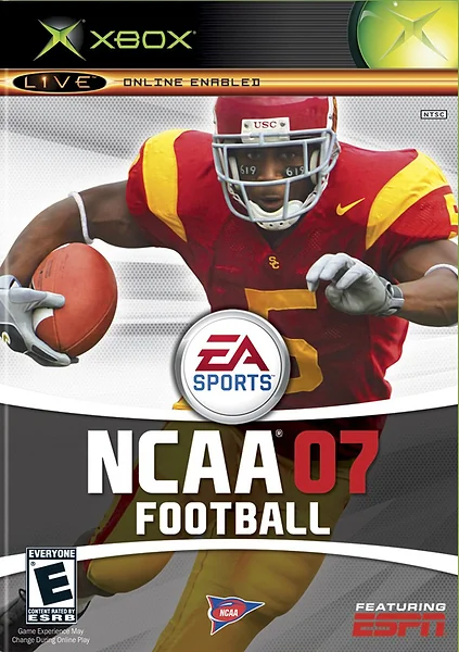 NCAA Football 07 box art