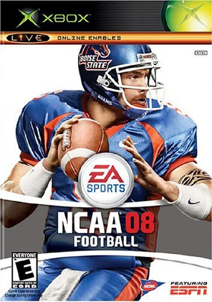 NCAA Football 08 box art