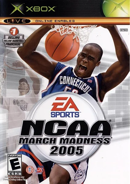 NCAA March Madness 2005 box art