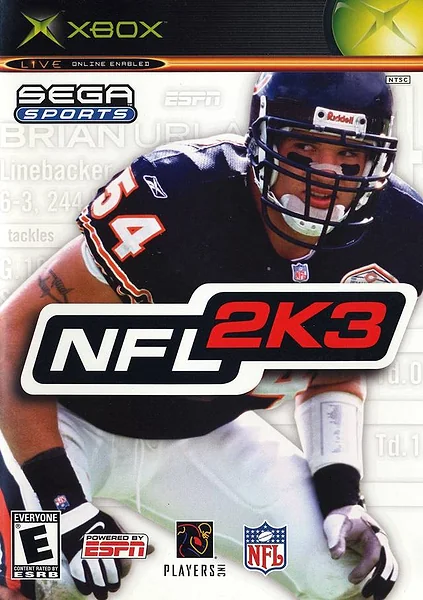 NFL 2K3 Box Art
