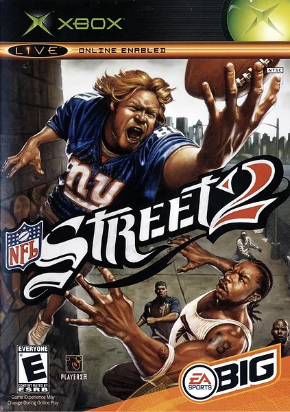 NFL Street 2 Box Art