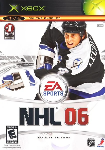 NHL 06 box art