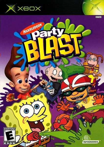 Nickelodeon Party Blast box art