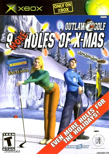 Outlaw Golf: 9 More Holes of X-Mas box art