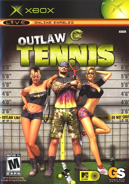 Outlaw Tennis Box Art