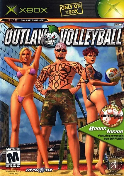 Outlaw Volleyball box art
