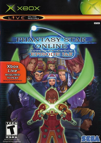Phantasy Star Online: Episode I & II Box Art