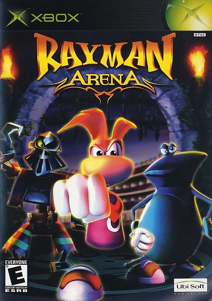 Rayman Arena box art