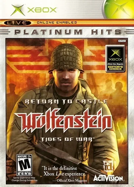 Return to Castle Wolfenstein: Tides of War Box Art