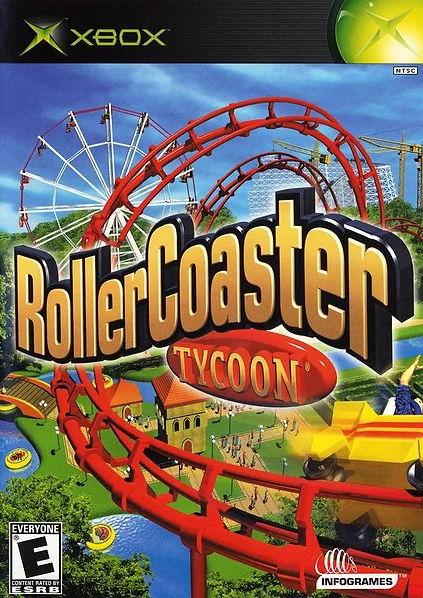 RollerCoaster Tycoon Box Art