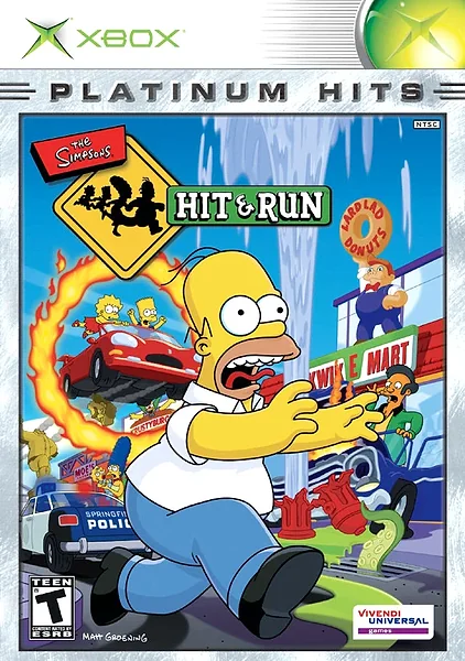 Simpsons: Hit & Run box art