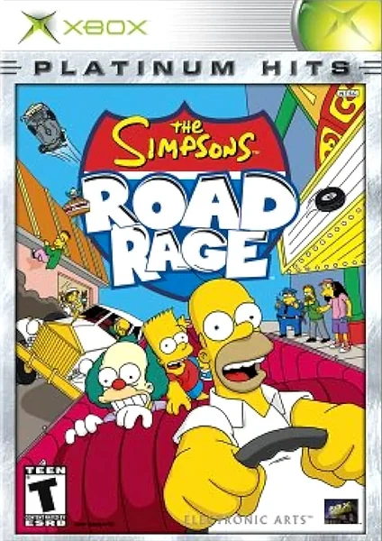 Simpsons: Road Rage Box Art
