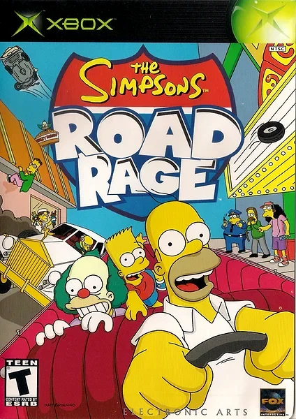 Simpsons: Road Rage box art