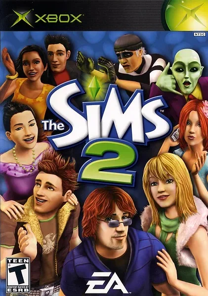 Sims 2 box art