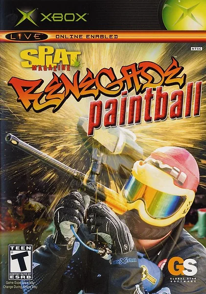 Splat Magazine Renegade Paintball Box Art