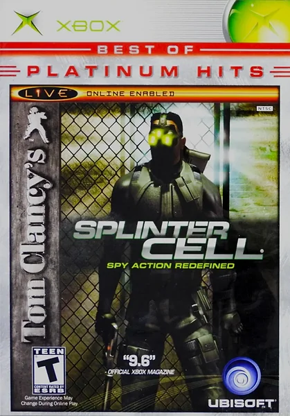 Tom Clancy's Splinter Cell box art