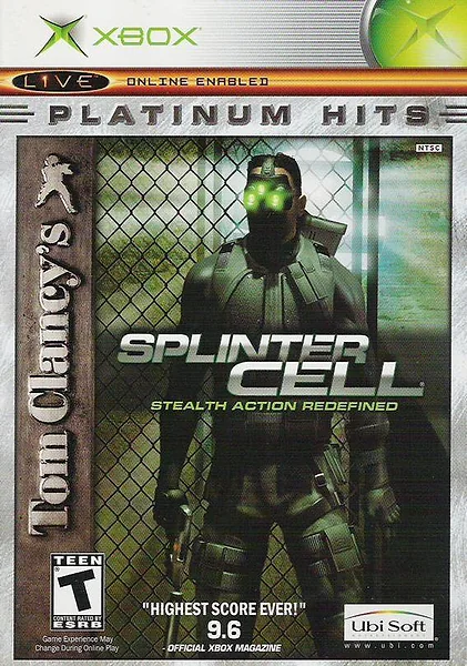 Tom Clancy's Splinter Cell box art