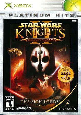 Star Wars: Knights of the Old Republic II - The Sith Lords Box Art