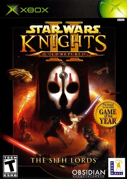 Star Wars: Knights of the Old Republic II - The Sith Lords box art