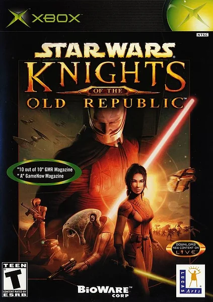 Star Wars: Knights of the Old Republic Box Art