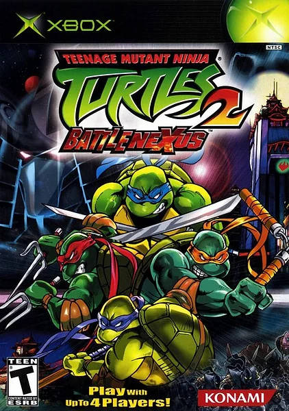 Teenage Mutant Ninja Turtles 2: Battle Nexus box art