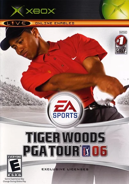 Tiger Woods PGA Tour 06 box art