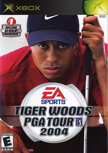 Tiger Woods PGA Tour 2004 Box Art