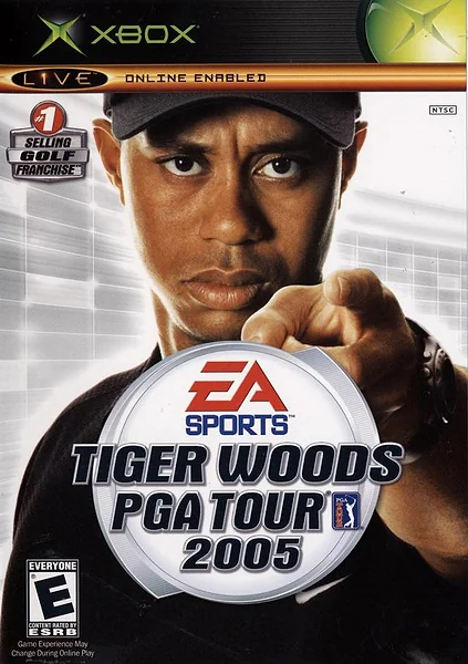 Tiger Woods PGA Tour 2005 box art