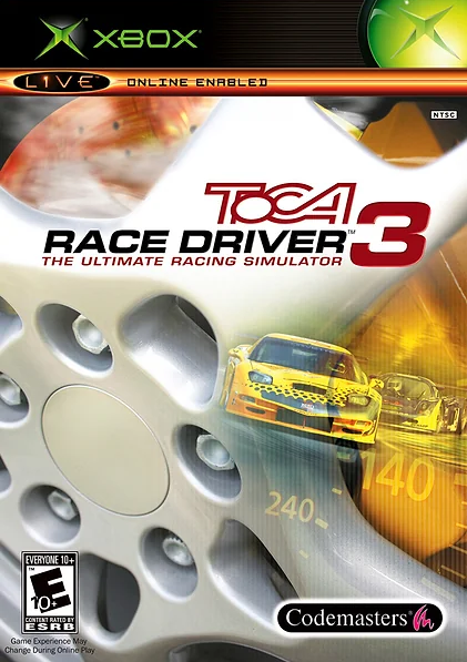 TOCA Race Driver 3 Box Art
