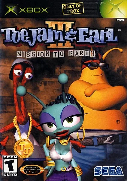 ToeJam & Earl III: Mission to Earth Box Art