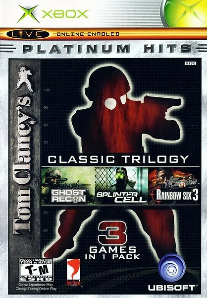 Tom Clancy's Classic Trilogy Box Art