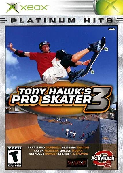 Tony Hawk's Pro Skater 3 box art