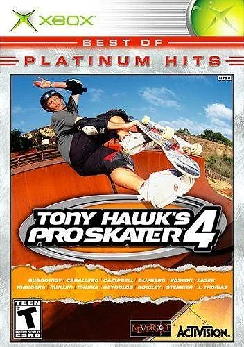 Tony Hawk's Pro Skater 4 box art