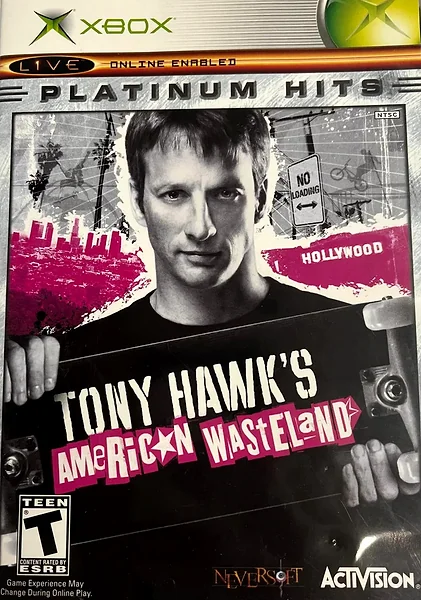 Tony Hawk's American Wasteland Box Art