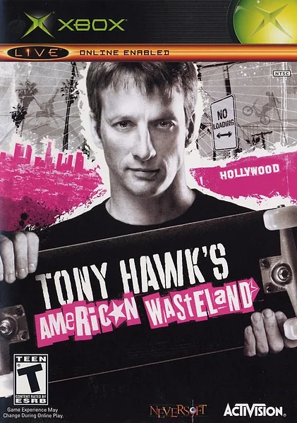 Tony Hawk's American Wasteland box art