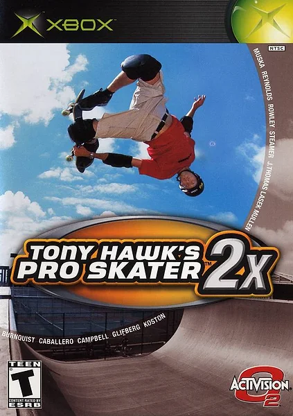 Tony Hawk's Pro Skater 2x Box Art