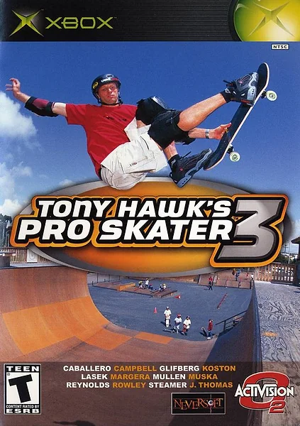 Tony Hawk's Pro Skater 3 Box Art