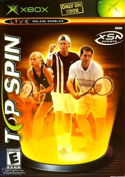 Top Spin Box Art