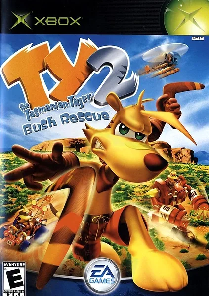 Ty the Tasmanian Tiger 2: Bush Rescue box art