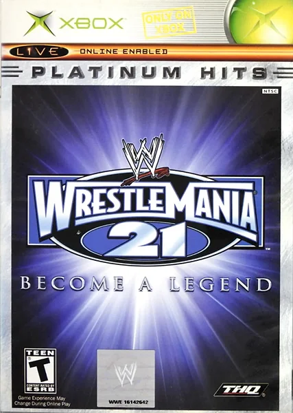 WWE WrestleMania 21 Box Art
