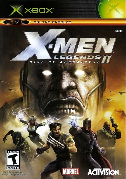 X-Men Legends II: Rise of Apocalypse Box Art